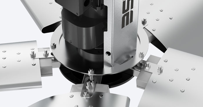 旗艦系列工業大吊扇連接結構