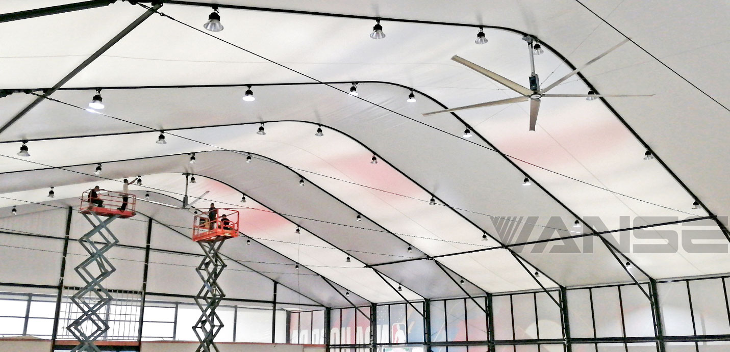 NBA籃球體育館大型工業吊扇
