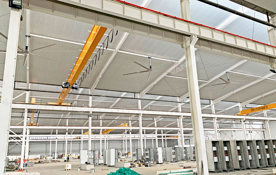 大型工業吊扇集成