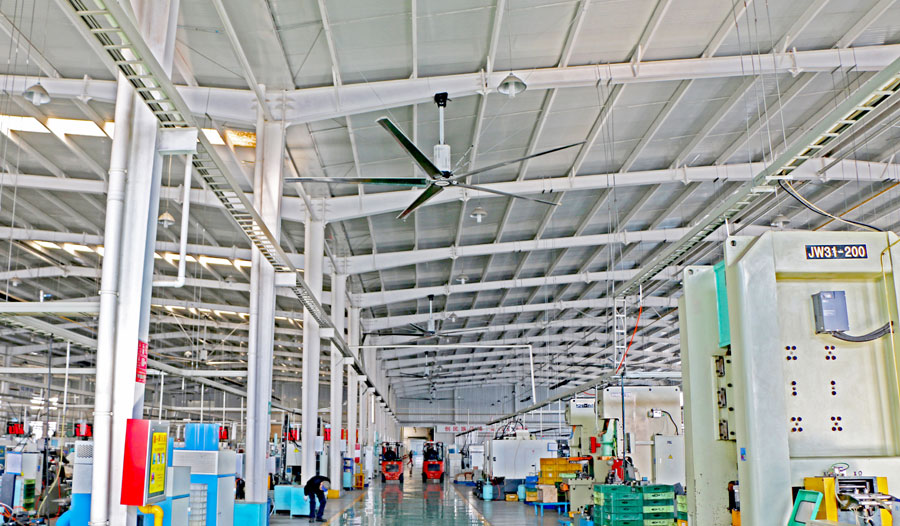 工業大風扇螺栓連接